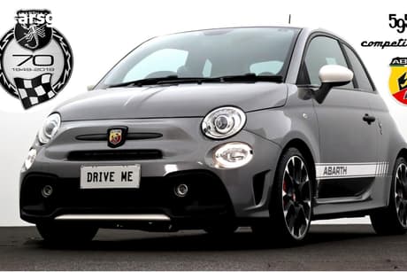 Grey 2019 Abarth 595 Hatchback Competizione