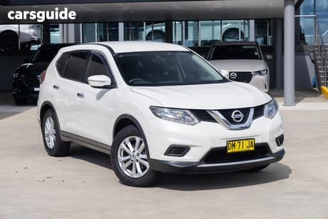 White 2015 Nissan X-Trail Wagon St (Fwd)