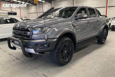Grey 2018 Ford Ranger Double Cab Pick Up Raptor 2.0 (4X4)