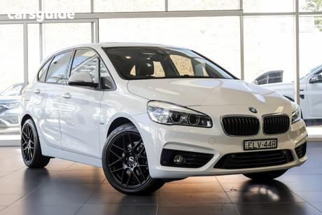 White 2017 BMW 218I Wagon Active Tourer Sport Line