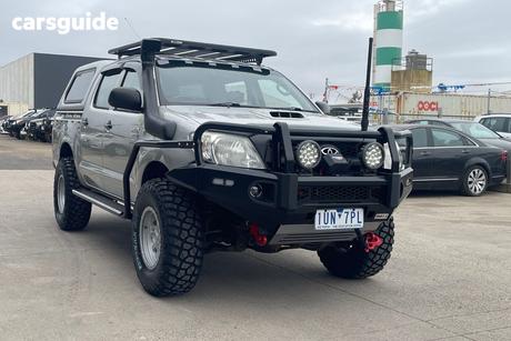 Grey 2008 Toyota Hilux Ute Tray SR5