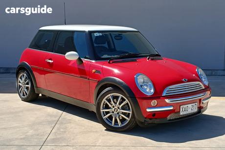 Red 2004 Mini Cooper Hatchback