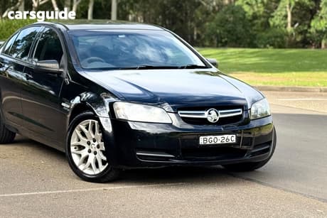 Black 2008 Holden Commodore Sedan Omega