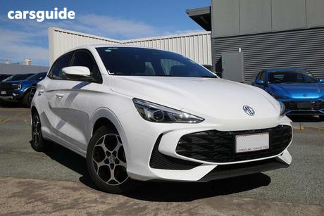 White 2024 MG MG3 Hatchback Excite