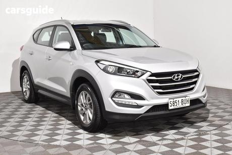 Silver 2018 Hyundai Tucson Wagon Active (Fwd)
