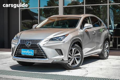 Grey 2019 Lexus NX300 Wagon Sports Luxury (Awd)