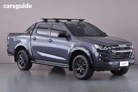 Grey 2022 Isuzu D-MAX Crew Cab Utility X-Terrain (4X4)