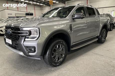 Silver 2022 Ford Ranger Double Cab Pick Up Wildtrak 2.0 (4X4)