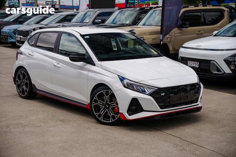 White 2025 Hyundai I20 Hatchback N