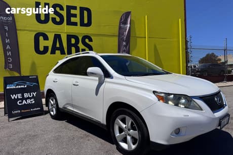 White 2012 Lexus RX SUV PRESTIGE GGL15R 11 UPGRADE