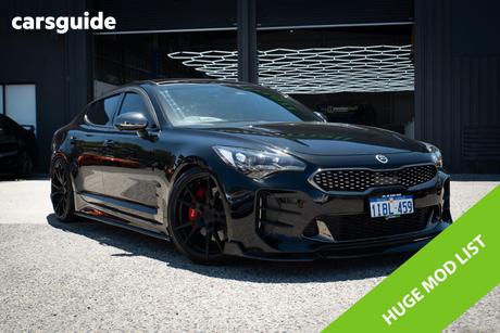 Black 2021 Kia Stinger Sedan Gt (Black Leather)