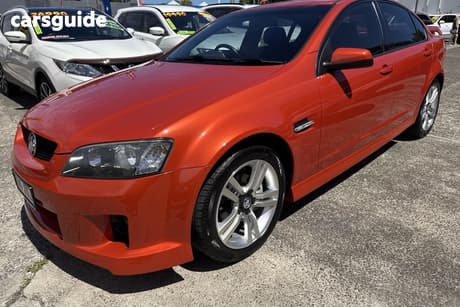 Orange 2006 Holden Commodore Sedan Sv6