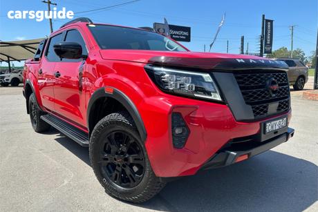 Red 2021 Nissan Navara Dual Cab Pick-up Pro-4X (4X4) With Canopy