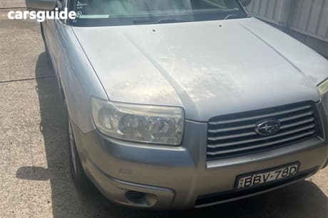 Silver 2007 Subaru Forester Wagon X Luxury