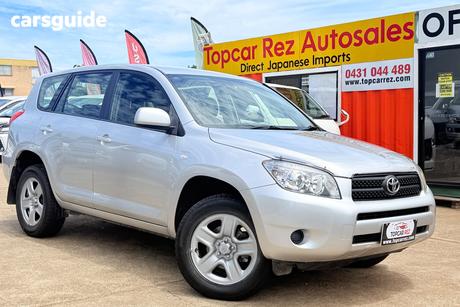 Silver 2007 Toyota RAV4 Wagon Cv (4X4)