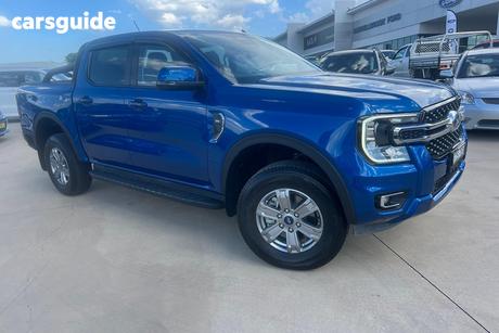 Blue 2023 Ford Ranger Double Cab Pick Up Xlt 3.0 (4X4)