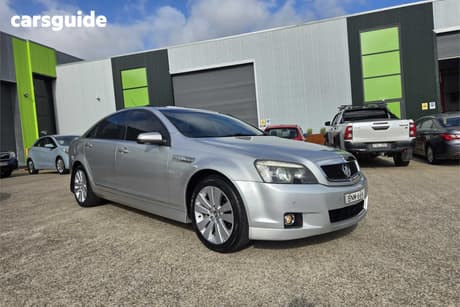 Silver 2007 Holden Caprice Sedan