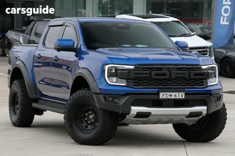 Blue 2024 Ford Ranger Double Cab Pick Up Raptor 3.0 (4X4)