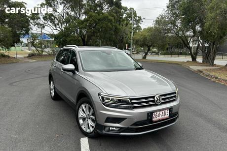 Silver 2018 Volkswagen Tiguan Wagon 162 Tsi Highline