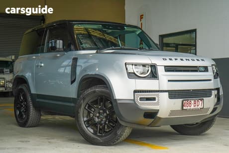 Silver 2021 Land Rover Defender Wagon 90 P300 Standard (221Kw)