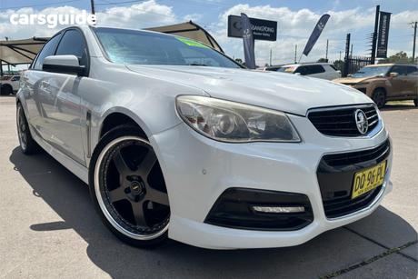 White 2015 Holden Commodore Sedan Sv6