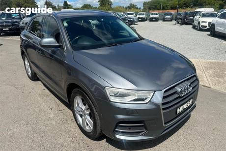 Grey 2015 Audi Q3 Wagon 2.0 Tfsi Sport Quattro