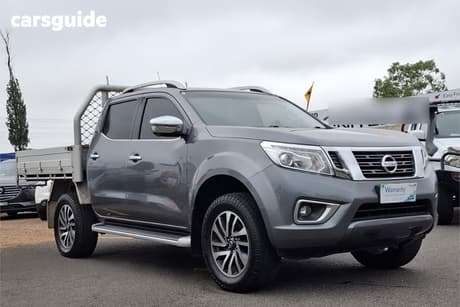 Grey 2018 Nissan Navara Dual Cab Utility St-X (4X4)