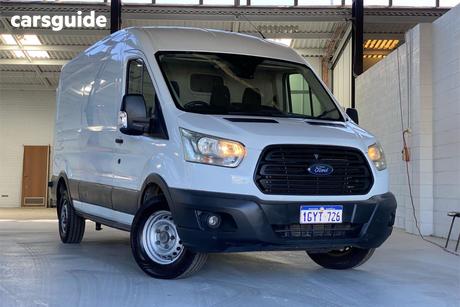 White 2016 Ford Transit Van 350L Lwb Mid Roof