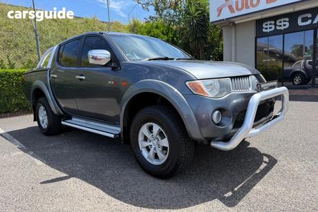 Grey 2007 Mitsubishi Triton Double Cab Utility Glx-R (4X4)