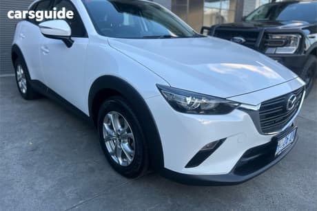 White 2018 Mazda CX-3 Wagon Maxx Sport (Awd)