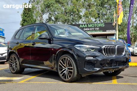 Black 2019 BMW X5 Wagon Xdrive 30D