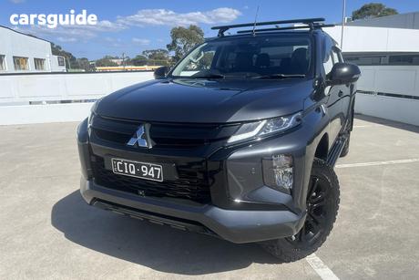 Grey 2023 Mitsubishi Triton Double Cab Pick Up Gsr (4X4)