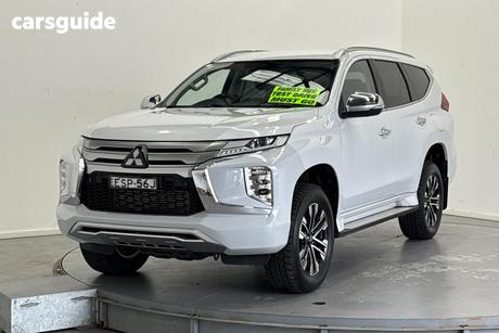White 2022 Mitsubishi Pajero Sport Wagon Exceed (4Wd) 7 Seat