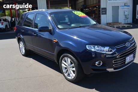 Blue 2011 Ford Territory Wagon Ts (Rwd)