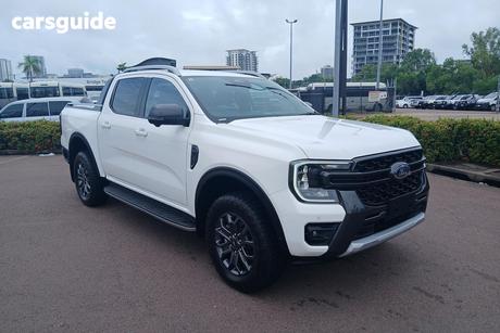 White 2024 Ford Ranger Double Cab Pick Up Wildtrak 3.0 (4X4)