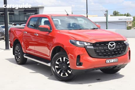 Red 2025 Mazda BT-50 Dual Cab Pick-up Gt (4X4)