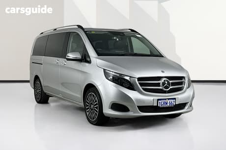 Silver 2018 Mercedes-Benz V220 Wagon D Mwb