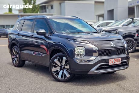Grey 2025 Mitsubishi Outlander Wagon Aspire 7 Seat (2Wd)