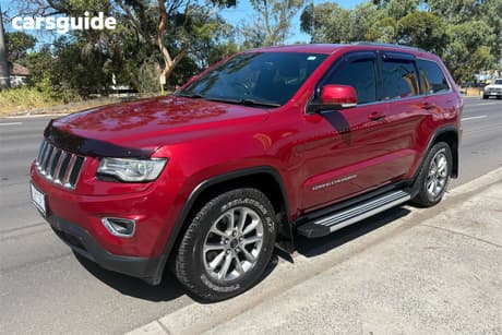 Red 2014 Jeep Grand Cherokee Wagon Laredo (4X4)