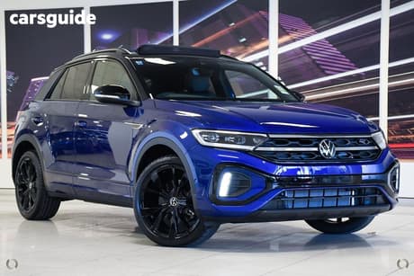 Blue 2024 Volkswagen T-ROC Wagon 140Tsi R-Line