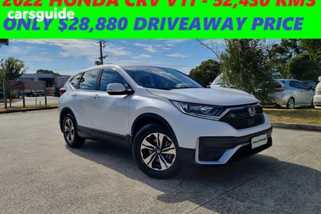 White 2023 Honda CR-V Wagon Vti (2Wd) 5 Seats