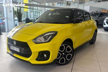 Yellow 2017 Suzuki Swift Hatchback Sport
