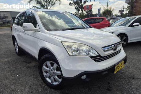 White 2008 Honda CR-V Wagon (4X4) Luxury