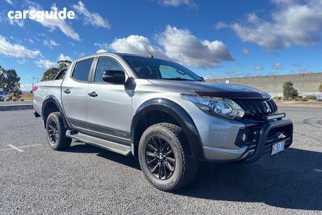 Grey 2018 Mitsubishi Triton Dual Cab Utility Glx (4X4)