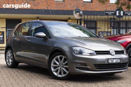 Grey 2013 Volkswagen Golf Hatchback 110 Tdi Highline