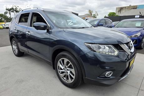 Blue 2017 Nissan X-Trail Wagon Ti (4X4)