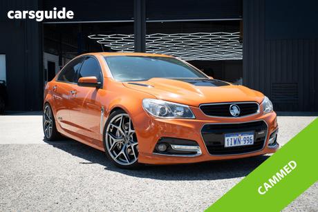Orange 2014 Holden Commodore Sedan Ss-V Redline