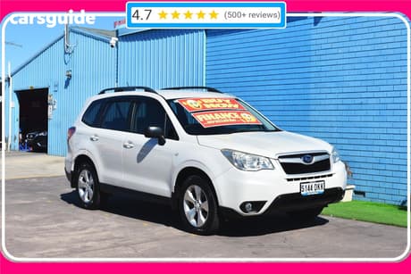 White 2013 Subaru Forester Wagon 2.5I