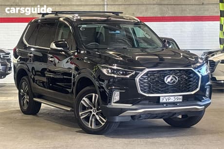 Black 2021 LDV D90 Wagon Executive (4Wd) D20