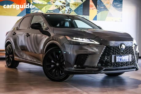 Grey 2024 Lexus RX500H Wagon F Sport Performance Hybrid